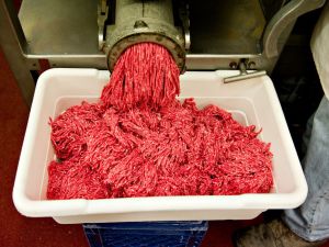 pink slime in ground beef