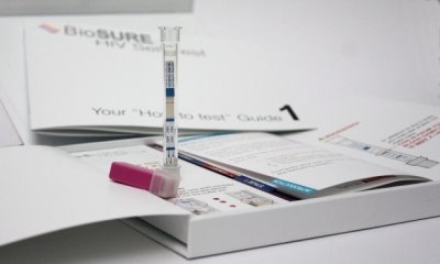 BIOSURE HIV self test kit